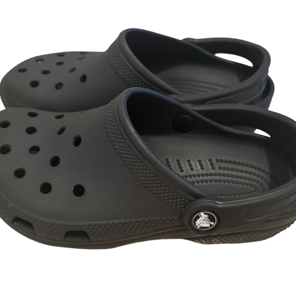 CROCS Kids Black Slip-On Sandals
